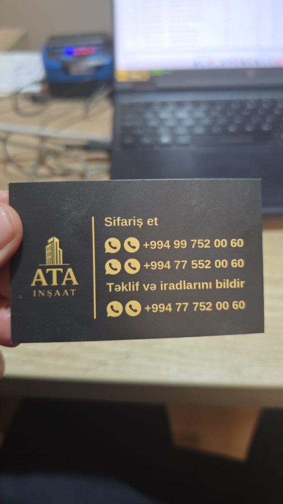 ATA İnşaat tikinti ləvazimatları
